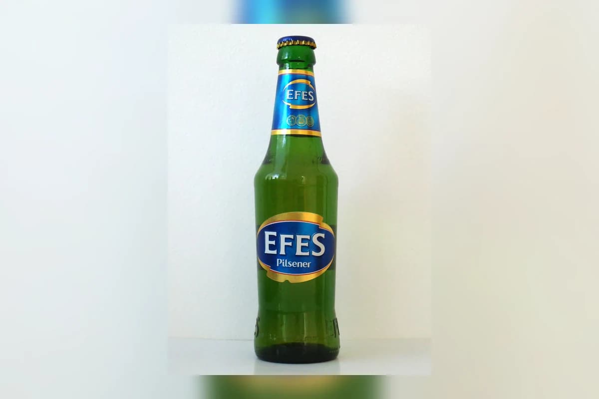Efes beer bottle