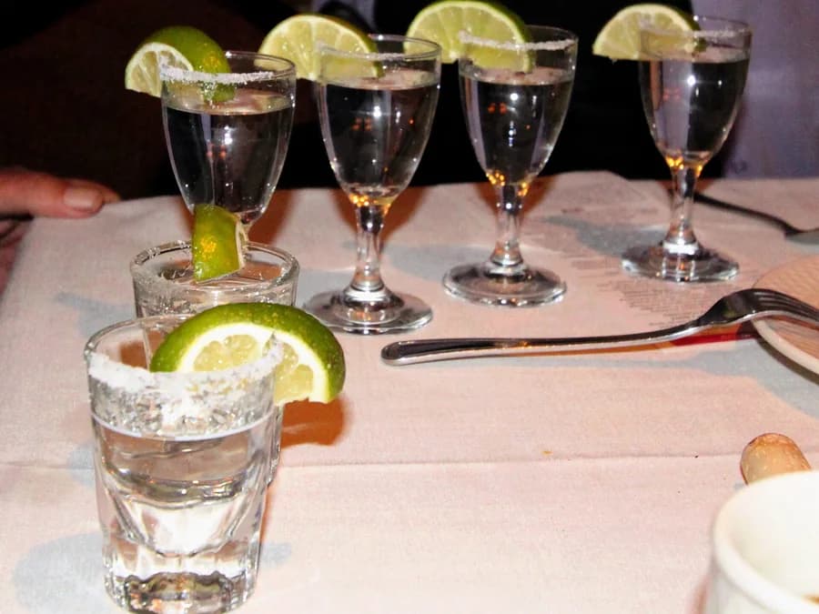 Tequila shot